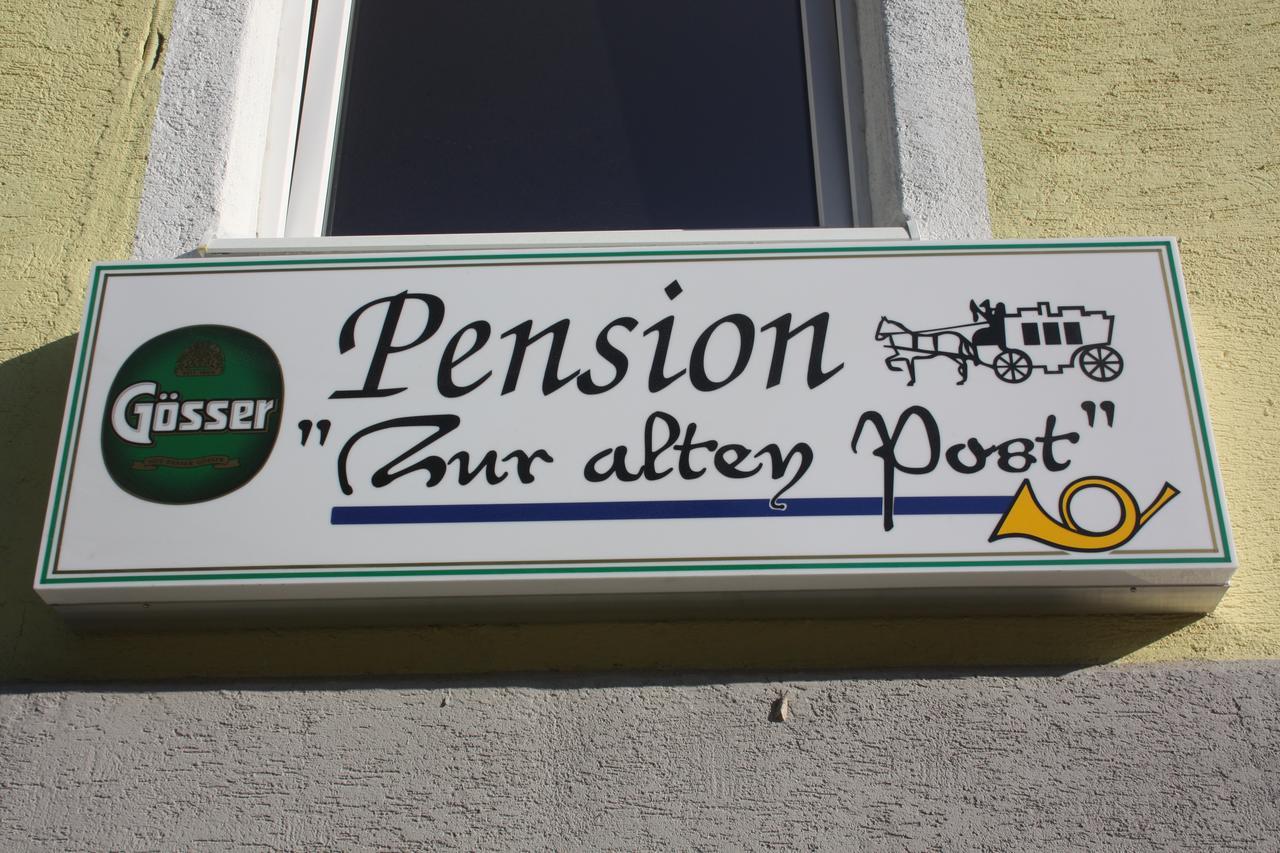 Pension Zur Alten Post 슈타인하우스암세머링 외부 사진
